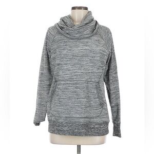 L.L. Bean Heathered Gray Cowl Neck 2X Sweatshirt